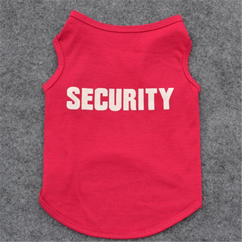 Classic Cotton Dog Vest For Spring And Summer-4